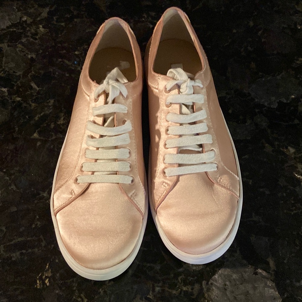 SAKS FIFTH AVE satin sneakers